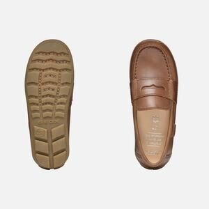 GEOX New Fast Boy Leather Loafers Shoes